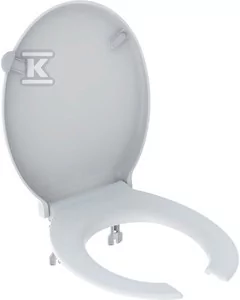 Deska sedesowa Selnova Comfort z otwartym siedziskiem, mocowanie od dołu, zawiasy metalowe, antybakteryjna - Inne akcesoria elektryczne - miniaturka - grafika 1