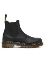Botki męskie - Dr. Martens Sztyblety 1460 Wl DM31874001 Czarny - miniaturka - grafika 1