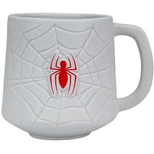 Kubek Ceramiczny SPIDER-MAN 450ml / Biały / Marvel / Pajęczyna / Nowy - Gadżety dla graczy - miniaturka - grafika 1