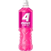 Napoje energetyczne i izotoniczne - 4Move napój izotoniczny o smaku malina - dragonfruit 750ml - miniaturka - grafika 1