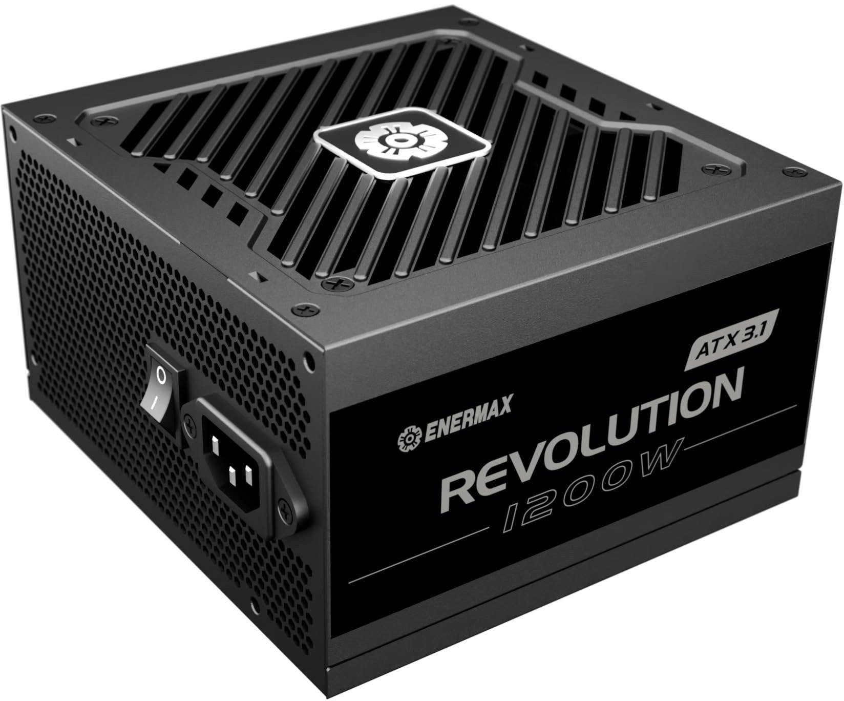 Enermax Power Supply 1200W Revolution3 80+ Gold Black ATX3.1 ERS1200EWT-V2