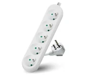 Przedłużacze i rozgałęźniki - Przedłużacz 5Z 5m - miniaturka - grafika 1