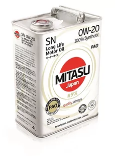 MITASU PAO SN 0W-20 - MJ-110 - 4L - Oleje silnikowe - miniaturka - grafika 1