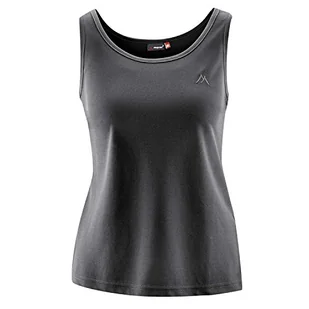 Maier Sports Top damski Petra, czarny, XL 250300 - Koszulki i topy damskie - miniaturka - grafika 1