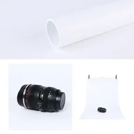 Blendy fotograficzne - TŁO FOTOGRAFICZNE BIAŁE PVC 120x200 WINYL TŁA - miniaturka - grafika 1