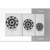 Ręczniki - Zestaw ręczników Lotus (3 sztuki) - miniaturka - grafika 1