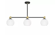 Lampy pozostałe - Nowoczesna lampa nad stół czarno-złota GR-S3L - miniaturka - grafika 1