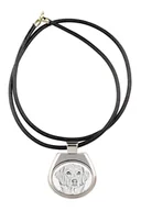 Naszyjniki - Retriever z Nowej Szkocji zawieszka naszyjnik z psem Art-Dog - miniaturka - grafika 1