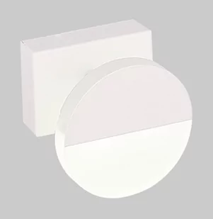 Candellux Lighting biały kinkiet LED okrągły SING 21-72795 lampa ścienna obok lustra do łazienki 21-72795 - Lampy ścienne - miniaturka - grafika 1