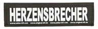 Smycze dla psów - Trixie Naklejka na rzep 2 Julius-K9 S HERZENSBRECHER - miniaturka - grafika 1