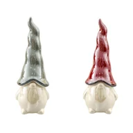 Ozdoby bożonarodzeniowe - Figurka ceramiczna Skrzat 29 cm mix - miniaturka - grafika 1