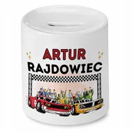 Skarbonki - Skarbonka 330 ml Dla Artura Syna Dziecka Prezent z Nadrukiem ze Zdjęciem + Opakowanie na prezent (wzór 04) - miniaturka - grafika 1