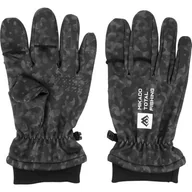 Inne akcesoria dla wędkarzy - Rękawiczki MIKADO Softshell Camo UMR-25BC-M M Szaro-czarny - miniaturka - grafika 1