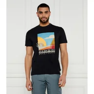 Koszulki męskie - Napapijri T-shirt S-ARBIA Regular Fit - miniaturka - grafika 1