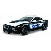 Kolekcjonerskie modele pojazdów - Maisto Ford Mustang Gt 2015 Police 1/18 31397 - miniaturka - grafika 1