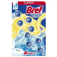 Środki do WC - Bref POWER AKTIV SOCZYSTA CYTRYNA+MORSKA BRYZA 4X50G zakupy dla domu i biura! 2293930 - miniaturka - grafika 1
