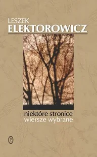 Niektóre stronice. Wiersze wybrane - Poezja - miniaturka - grafika 1