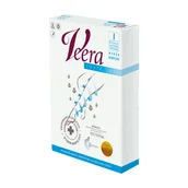 Bielizna lecznicza - Veera Forte, podkolanówki uciskowe krótkie, I klasa ucisku, zamknięte palce, rozmiar 1, czarne - miniaturka - grafika 1