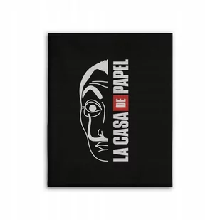 Dom z Papieru LA CASA de PAPEL Koc Narzuta NETFLIX - Koce i narzuty dla dzieci - miniaturka - grafika 1