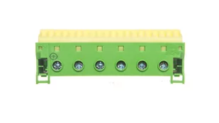Hager Quick Connect listwa zasilająca ziemi QuickConnect 6 X 25 mm2 + 20 X 4 mm2 KN26E - Pozostałe oświetlenie - miniaturka - grafika 2