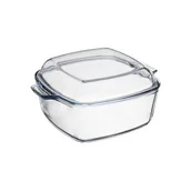 Naczynia żaroodporne - Naczynie żaroodporne Termica 26 x 22 cm 3,4 l transparentny - miniaturka - grafika 1