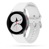 Akcesoria do zegarków - Tech-Protect Opaska Iconband do Samsung Galaxy Watch 4 white - miniaturka - grafika 1
