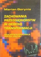 Finanse, księgowość, bankowość - Zachowania przedsiębiorstw w okresie transformacjii - miniaturka - grafika 1