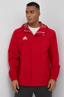 Kurtki męskie - adidas Performance wiatrówka Entrada 22 kolor czerwony przejściowa - miniaturka - grafika 1