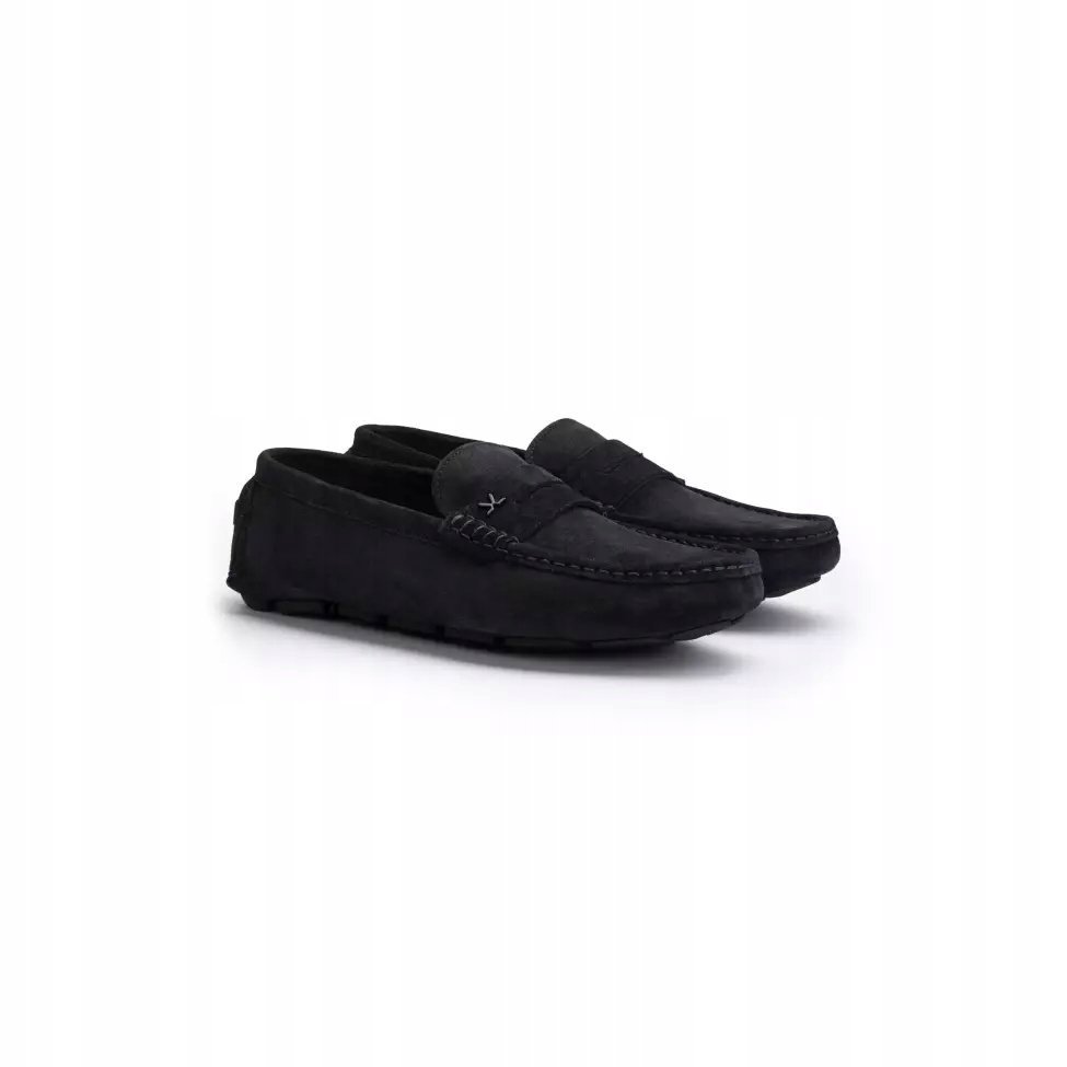 LLOYD ROVER Mokasyny Buty Męskie Slip-on Zamszowe Eleganckie 44