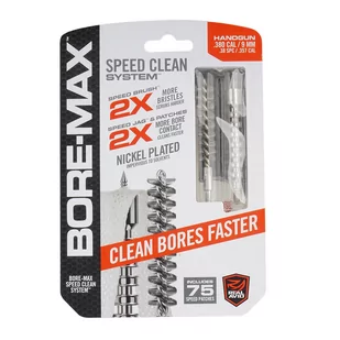 Real Avid - Zestaw do czyszczenia broni Bore Max Speed Clean System - .380/9 mm/.38 SPC/.357 - AVBMSET9MM - Konserwacja broni - miniaturka - grafika 1