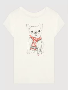 Koszulki dla chłopców - Ralph Lauren Polo T-Shirt Holiday 313853363001 Biały Regular Fit - grafika 1