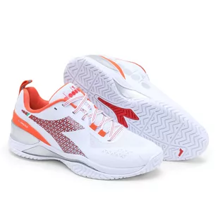 Buty tenisowe damskie DIADORA BLUSHIELD TORNEO W AG - Buty sportowe damskie - miniaturka - grafika 2