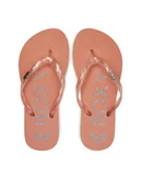 Buty dla dziewczynek - Roxy Japonki ARGL100263 Różowy - miniaturka - grafika 1