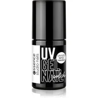 Lakiery do paznokci - essence studio nails UV GEL NAIL hybrydowy lakier do paznokci z użyciem lampy UV / LED odcień 01 WHITE all night 5 ml - miniaturka - grafika 1