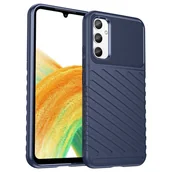 Etui i futerały do telefonów - Hurtel Thunder Case etui do Samsung Galaxy A34 5G silikonowy pancerny pokrowiec niebieskie - miniaturka - grafika 1