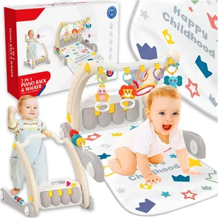 MATA EDUKACYJNA INTERAKTYWNA DLA NIEMOWLĄT NAUKA CHODZIK PCHACZ PIANINKO - Maty edukacyjne MATA EDUKACYJNA INTERAKTYWNA DLA NIEMOWLĄT NAUKA CHODZIK PCHACZ PIANINKO - Maty edukacyjne - miniaturka - grafika 1