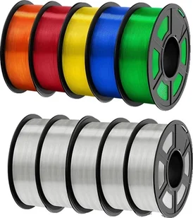 filament do drukarek 3D, średnica 1,75 mm, waga 1,1 kg, PETG-5TP 5TPMIX - Filamenty i akcesoria do drukarek 3D - miniaturka - grafika 1