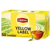 Herbata - Lipton Yellow Label Herbata czarna 100 g (50 torebek) - miniaturka - grafika 1