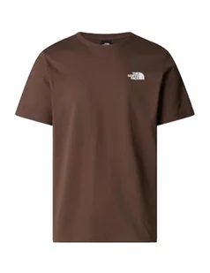 The North Face Męskie S/S Redbox Koszulka Smokey Brown/Tnf Black S - Koszulki męskie - miniaturka - grafika 1