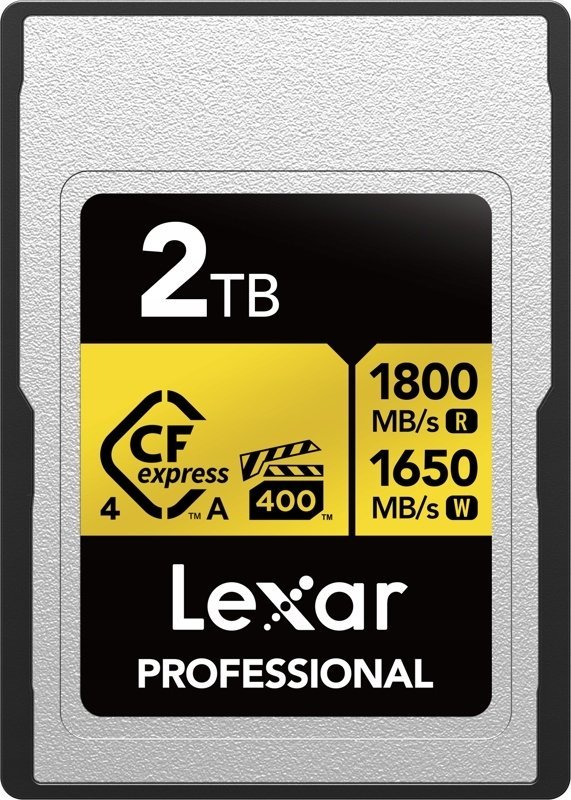 Karta Lexar Professional Gold CFexpress 2 TB LCAEXG4002T-RNENG