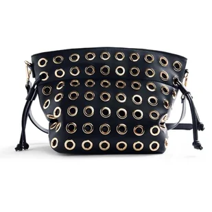 GIOSEPPO Damska torba Waubun, czarna/biała, Bolso Shopper, czarny/biały, Bolso shopper - Torebki damskie - miniaturka - grafika 1