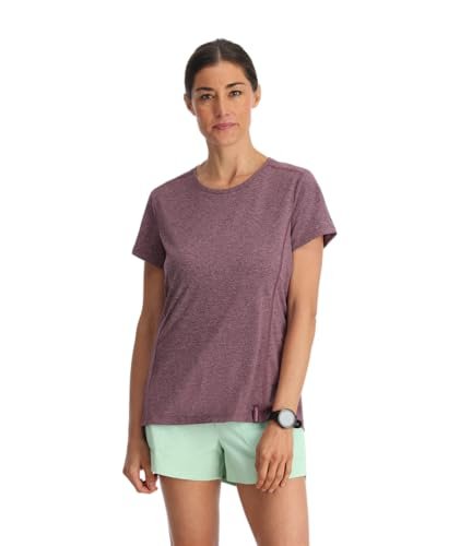 Spyder, ARC Short Sleeves Crew TOP, damskie plum, XL