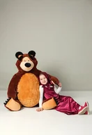 Maskotki i pluszaki - Masza I Niedźwiedź Duży miś przytulanka 160cm PRODUCENT - miniaturka - grafika 1