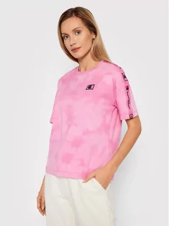 Koszulki i topy damskie - Champion T-Shirt 114761 Różowy Custom Fit - grafika 1