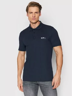 Koszulki męskie - Hugo Boss Polo Paul Batch 50448594 Granatowy Slim Fit - grafika 1