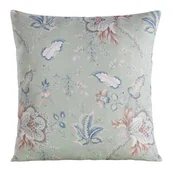 Poszewki na poduszki - Poszewka 45 x 45 Dekoracyjna Flore 5 J. Zielony - miniaturka - grafika 1