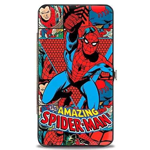 Buckle Down Damski portfel z zawiasami Spider-Man
