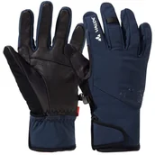 Rękawiczki - Rękawice męskie Vaude Lagalp Softshell narciarskie wodoodporne granatowe-XL - miniaturka - grafika 1