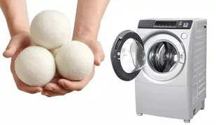 Wełniane kule do suszarki kulki miękkie pranie zmiękczające xl 3 sztuki - Środki do prania - miniaturka - grafika 1