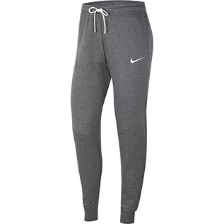 Spodnie damskie - NIKE Nike Damskie spodnie treningowe Women's Team Club 20 Pant Charcoal Heathr/White/White XL CW6961-071 - grafika 1